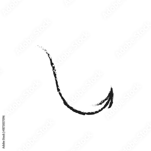 Hand Drawn Fish Hook