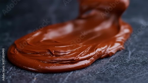 Wallpaper Mural close up of melted chocolate Torontodigital.ca