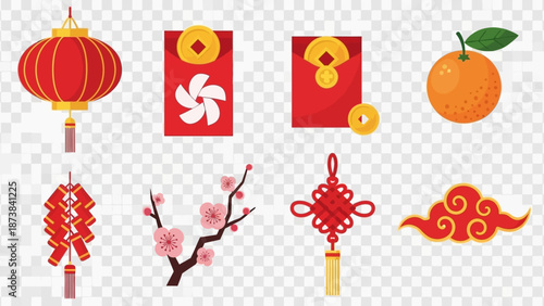 Chinese New Year Decorations and Symbols 1.
