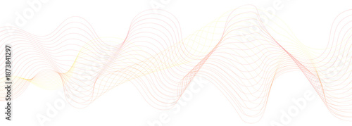 Abstract flowing wave lines delicate pastel gradient background for digital art and design soft ethereal texture EPS Vector