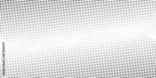 Abstract halftone dot pattern background gradient texture with scattered circles for graphic design and overlay effects monochrome EPS Vector