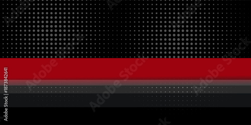 Photos Vector red line background curve element with dark space for text and message de