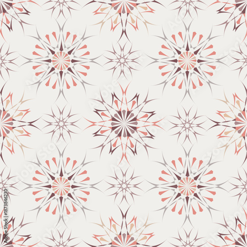 Sacred Geometry Star Mandala Pattern for Wellness and Meditation. Ideal for yoga accessories, wellness retreat branding, meditation app backgrounds, and holistic health marketing.