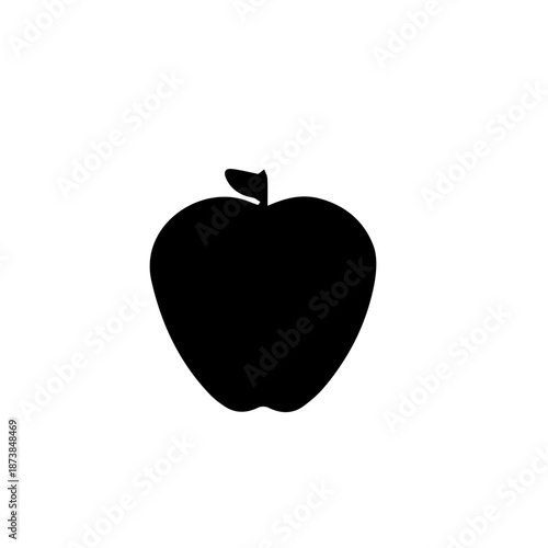 Red and Green Apple Vector Illustration