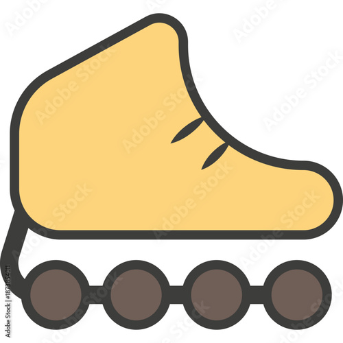 Inline Skate Icon