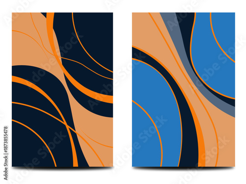 Elegant Abstract Minimal Background Template with Modern Aesthetic