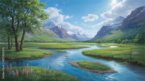 a-digital-painting-of-a-serene-mountain-_QV8Ai89GSeKbfGKpLx2rgQ_9AqahiAdTFugL6JdjLNauA_traced