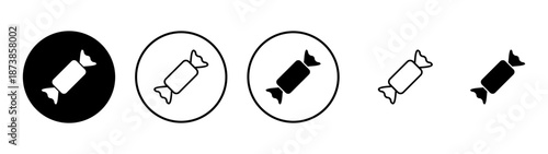 Candy icon vector. candy sign and symbol.