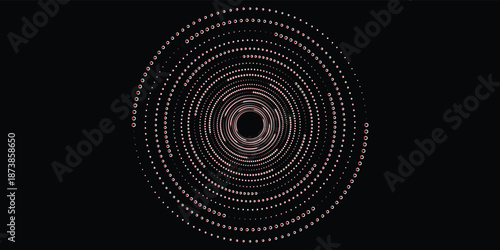 Abstract light trails, background illustration