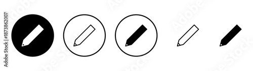 Pencil icon vector. pen sign and symbol. edit icon vector