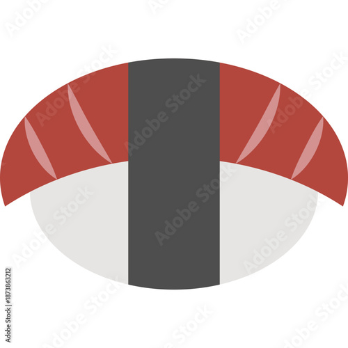 Minimalist Sushi Icon