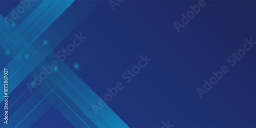 Abstract vector blue background with light diagonal lines. Motion light design. Technology futuristic striped lines with light effect on blue background. with a modern concept style