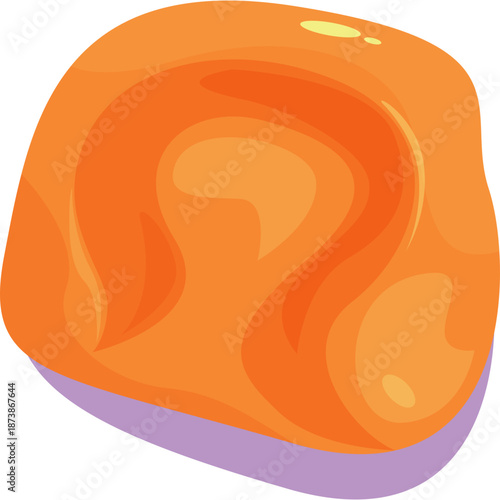 Orange Jelly Bean