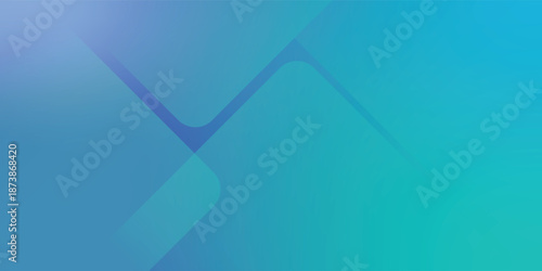 Abstract background with a smooth blue and teal gradient and subtle geometric shapes.