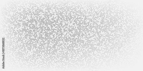Soft gray halftone dot background with smooth gradient and subtle texture.