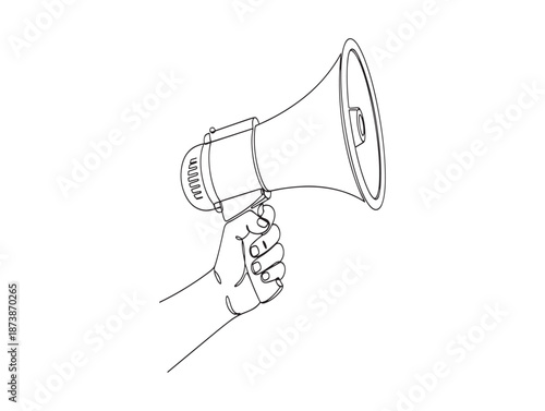 A sketchy drawing of a gramophone with a horn and mechanical parts