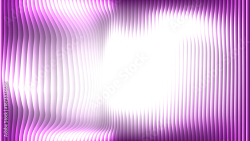 Abstract purple and white flowing vertical lines background digital geometric pattern design vector illustration.