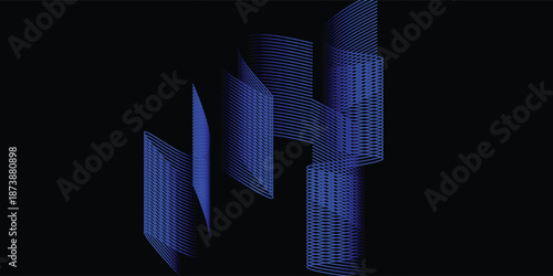 abstract architectural background vector illustration