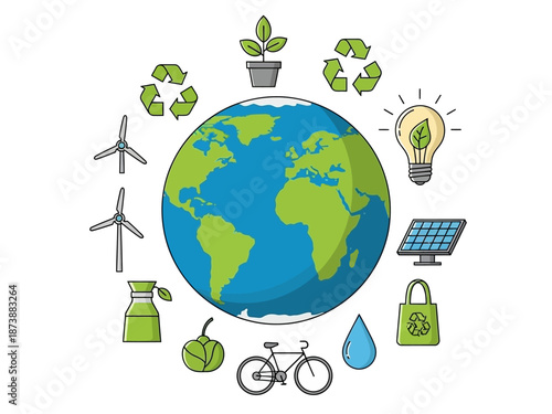 Embracing Environmental Conservation A Sustainable Future through Renewable Energy and Eco-Friendly Practices