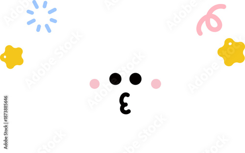 Cute Cartoon Cloud