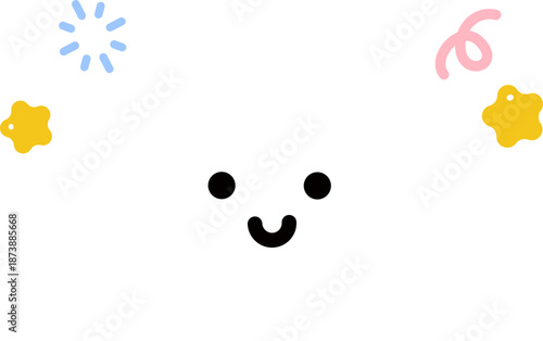 Cute Cartoon Cloud