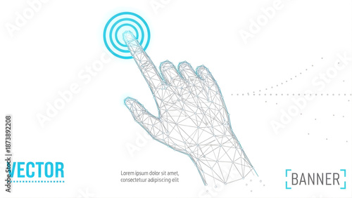 Touch interactive polygonal hand