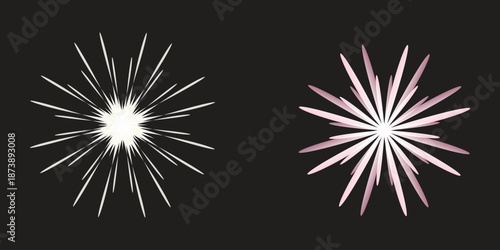 Radiant Starbursts Light & Color