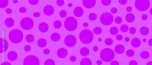 Abstract Purple Dots. An artistic arrangement of bright purple dots scattered cheerfully across a pastel purple canvas, creating a stunning pattern.