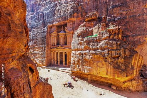 Bild auf Leinwand Petra, Jordan