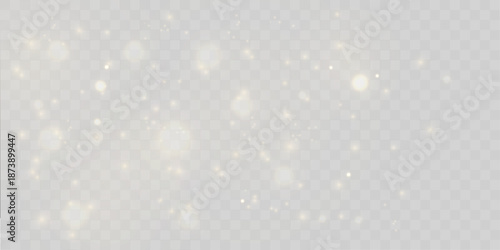 Soft flow of golden dust particles floats lightly, creating layered abstract motion and subtle luminous glow. vector