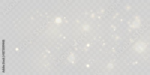 Floating stream of golden dust drifts gently, forming smooth motion, airy layers, and warm luminous highlights. vector