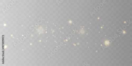 Light stream of golden dust drifts softly across the frame, forming smooth motion, airy layers, and subtle luminous glow. vector