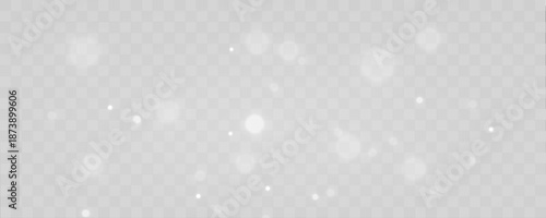 Floating mist of white dust particles forms smooth motion layers with subtle highlights and calm ambiance. vector