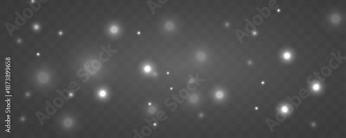 Misty white dust floats gently across the space, forming calm abstract motion and soft layered depth. vector