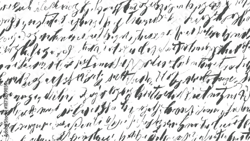 Detailed vintage handwritten script with flowing cursive letters creating an intricate background of historical documents and antique calligraphy