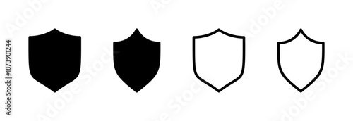 Shield icon vector illustration. Protection icon. Security sign and symbol