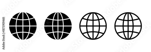 Web icon vector illustration. go to web sign and symbol. web click icon. Global search icon