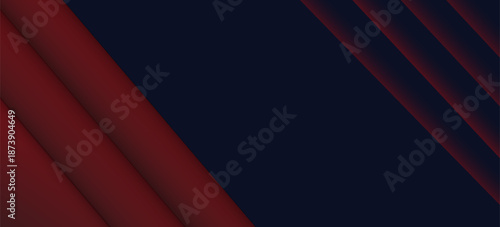 Modern dark red black white line abstract background for presentation design template. Vector illustration for corporate, business, wedding, talks, and beauty contest