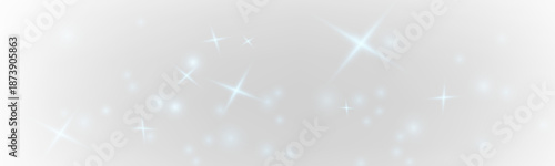 A soft stream of blue sparkling dust flows gracefully through the darkness. Icy highlights add brilliance and refined depth. A delicate glowing design element. PNG