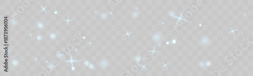 Blue dust particles float lightly, creating a calm radiant atmosphere. Subtle shimmering motion adds freshness and depth. Ideal for abstract digital backgrounds.vector