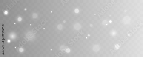Airy veil of white dust spreads softly, forming elegant abstract layers and subtle luminous motion. vector