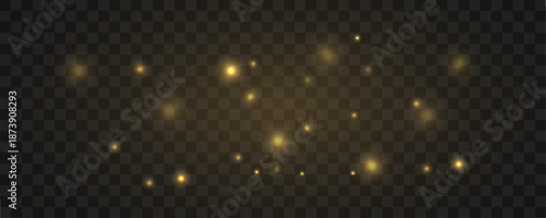 Floating veil of golden dust drifts lightly, creating smooth abstract motion, airy layers, and subtle luminous highlights. vector