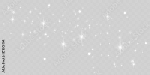 Elegant mist of white dust particles drifts softly, forming subtle layers and calm abstract motion for digital scenes. vector