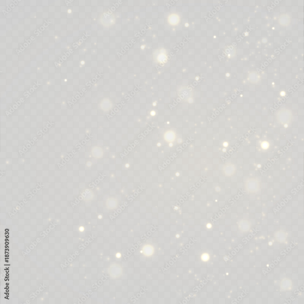 Fototapeta premium Soft veil of golden dust particles drifts lightly, creating smooth motion, subtle highlights, and elegant texture. vector