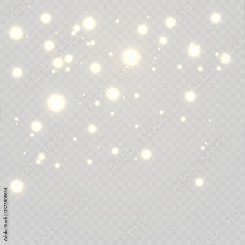 Floating veil of golden dust particles drifts softly, creating warm glowing motion and layered abstract elegance. vector