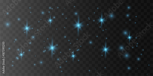 Blue particle haze forms a soft energetic veil, enhancing atmosphere and futuristic depth in abstract scenes. vector