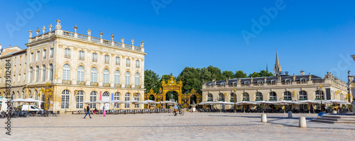 Wallpaper Mural Panorama of cafes in historic buildings on the Stanislas square in Nancy, France Torontodigital.ca
