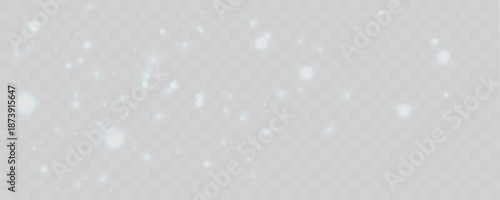 Glowing blue dust particles float gently, forming a soft luminous cloud with modern abstract motion and clean depth. vector