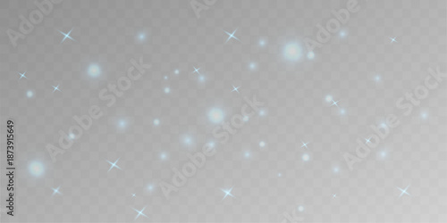 Ambient blue dust particles float calmly, adding subtle texture and futuristic calm to the background. vector