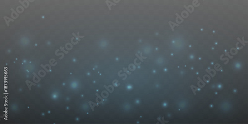 Arctic blue dust particles swarm gently, creating a cool-toned digital atmosphere with layered depth. vector